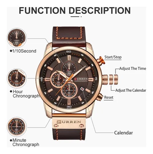 Miniatura 3 de CURREN WATCH 8291 LUXUR⌚